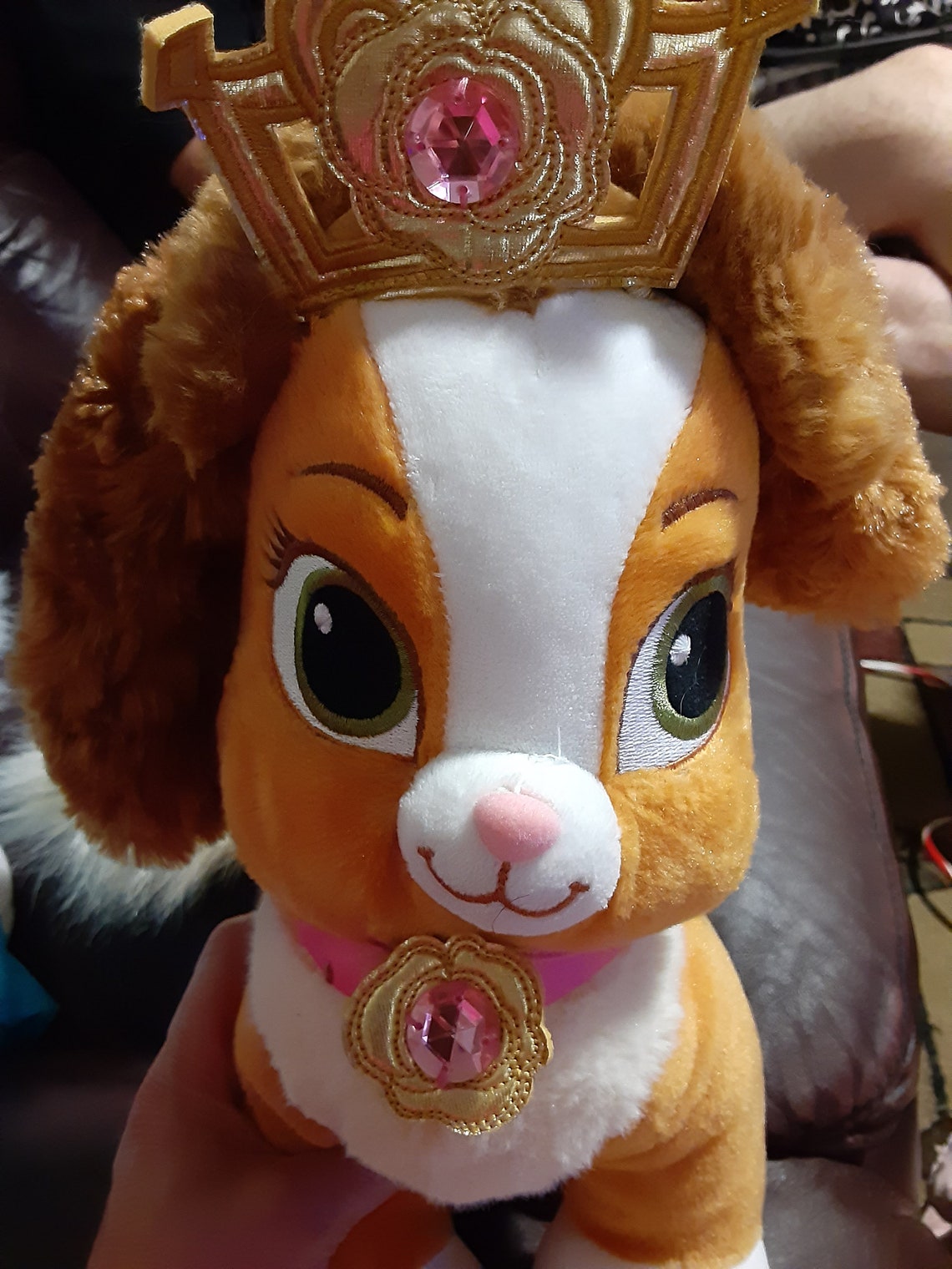 Disney Princess Palace Pets Teacup BuildABear avec Diadème Etsy