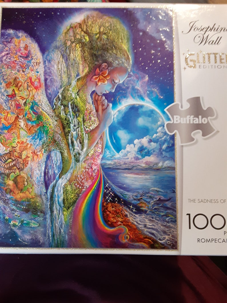 New Josephine Wall jigsaw puzzle The Sadness of Gaia 1000 Etsy