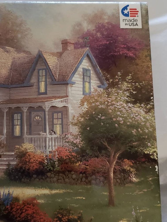 New Thomas Kinkade Home is Where the Heart Is II jigsaw puzzle Etsy
