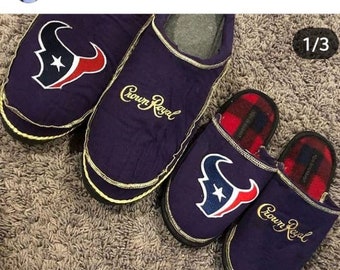 Team Logo/Crown Royal Slippers