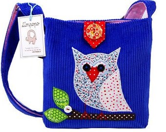 Red Children&#39;s Bag with Owl