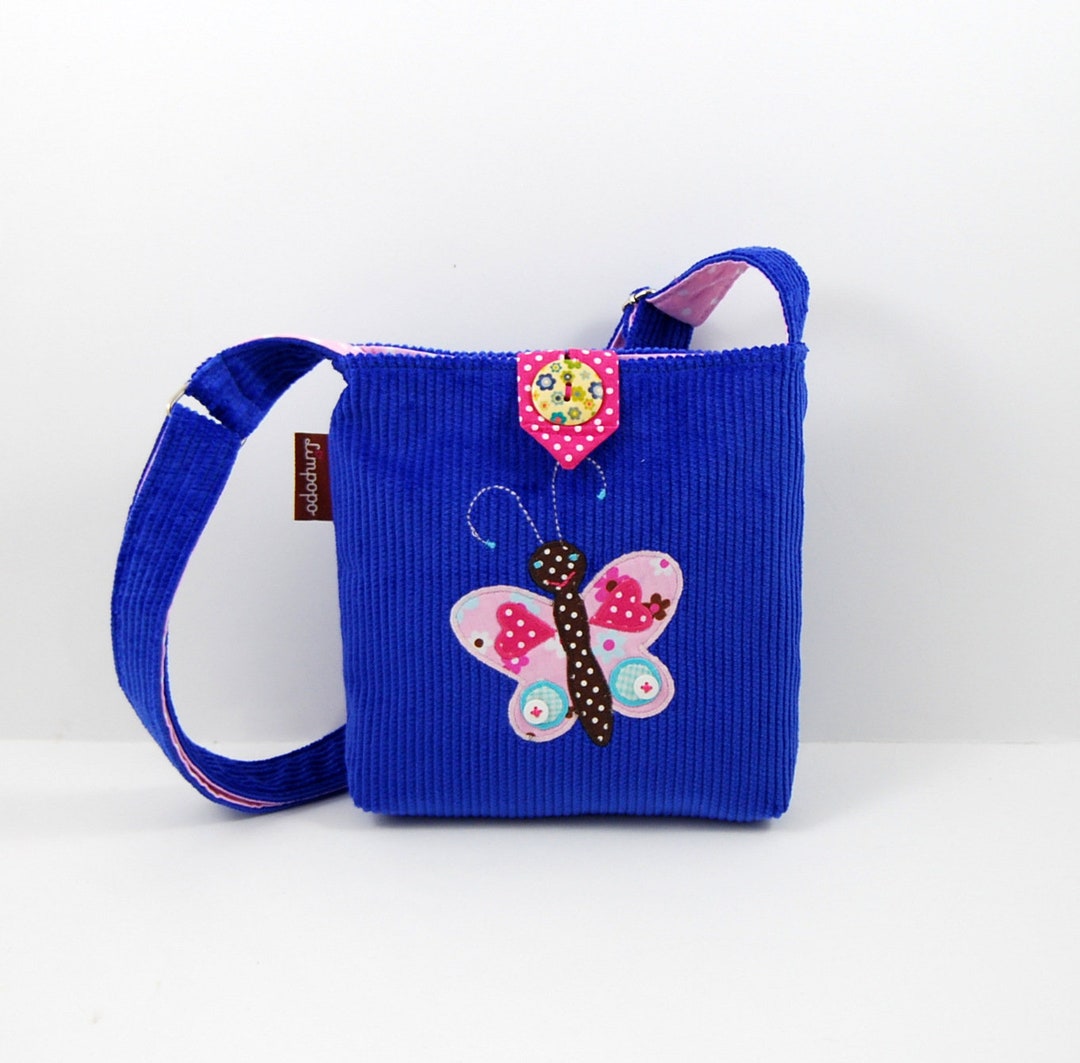 Children's Purse With Butterfly, Purse for Toddler, Purse for a Little