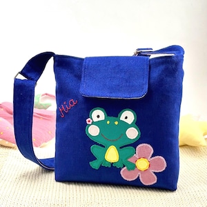 Red Children's Bag with Frog
