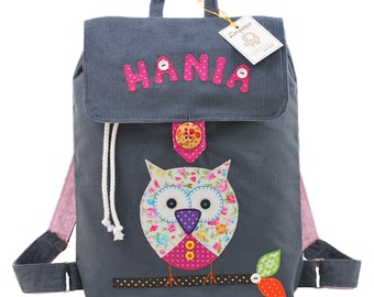 Bagpack for a girl with Owl