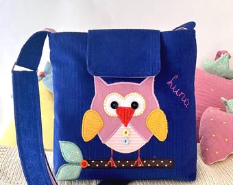 Red Children's Bag with Owl