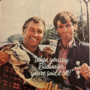 Vintage Budweiser Advertisement