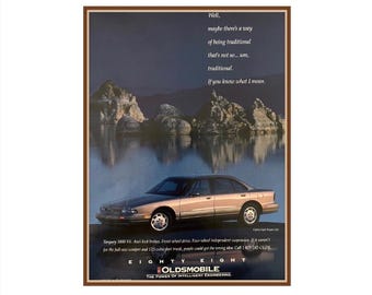 Vintage GM Oldsmobile Advertisement