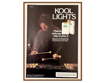 Vintage Kool Cigarettes Advertisement