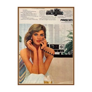 Vintage President Radio Advertisement