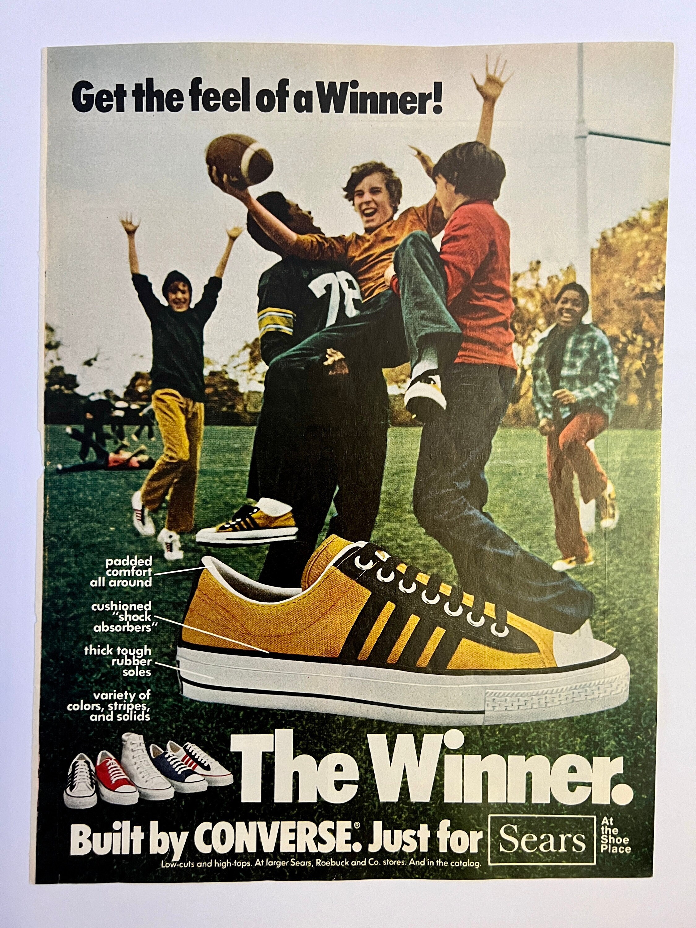 Vintage Converse The Winner Advertisement
