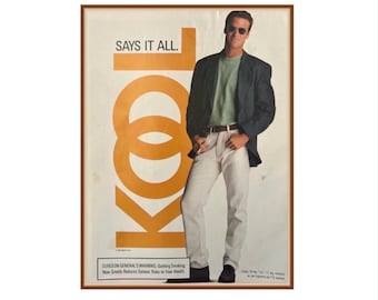 Vintage Kool Cigarettes Advertisement