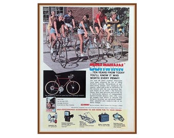 Vintage Schwinn Bicycle Advertisement