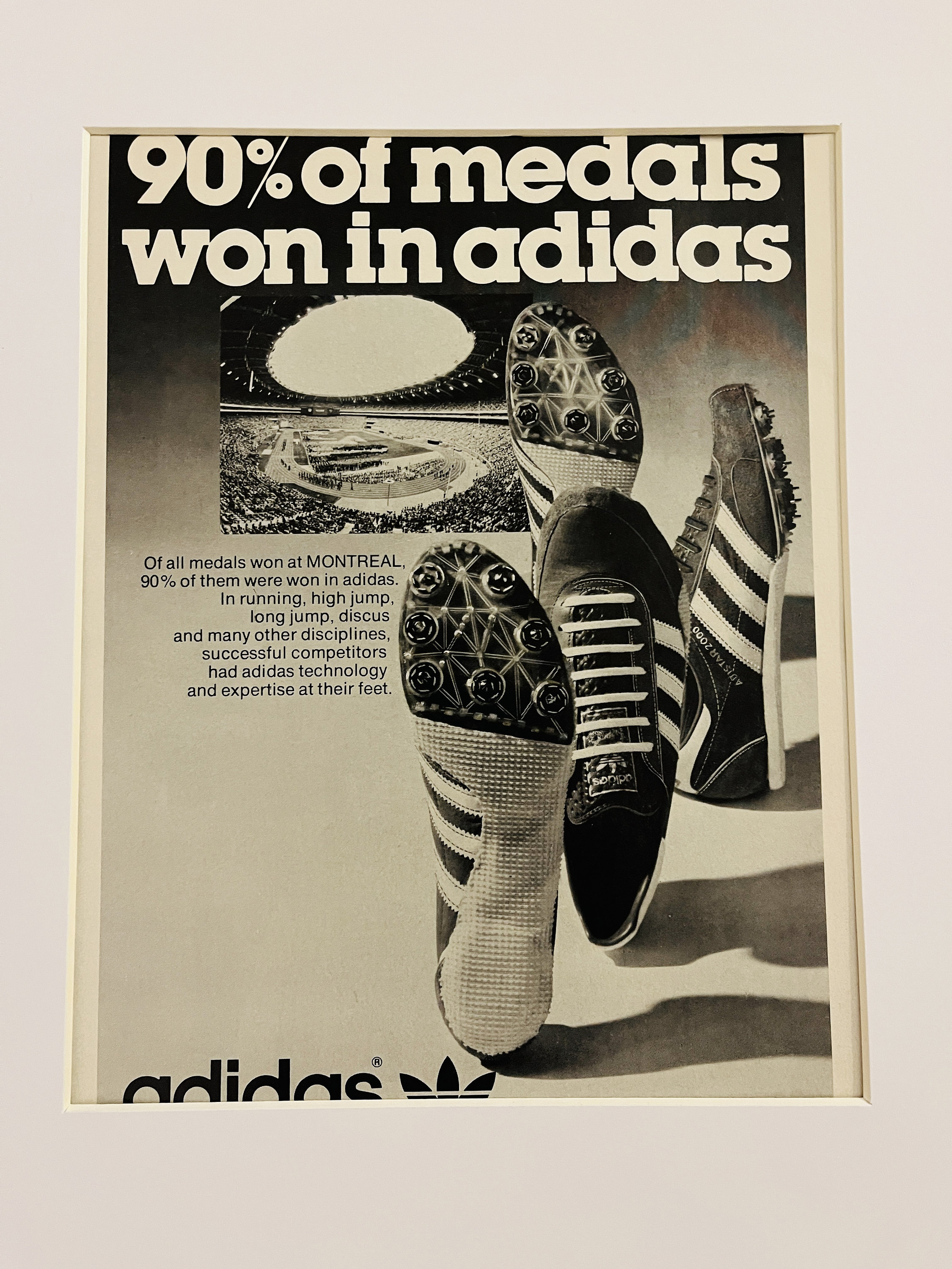 traje lavabo Escéptico Vintage Adidas Magazine Advertisement - Etsy
