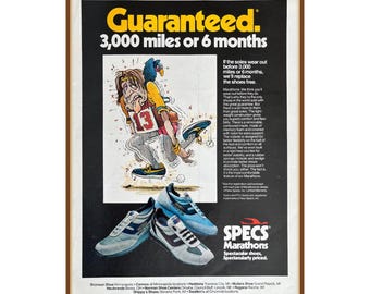 Specs Marathons Shoes Advertisement