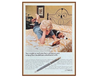Vintage Parker Pens Advertisement