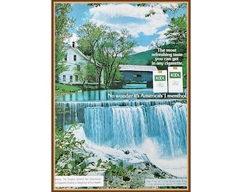 Vintage Kool Cigarettes Advertisement