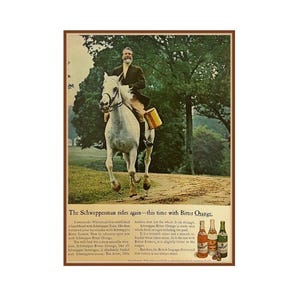 Vintage Schweppes Advertisement