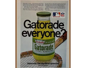Vintage Gatorade Advertisement