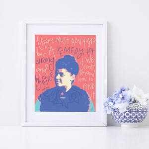 DIGITAL - Ida B Wells, Black Girl Magic, Black Lives Matter, Feminist Art, Civil Rights, Feminist Gift, Feminist, Girl Power