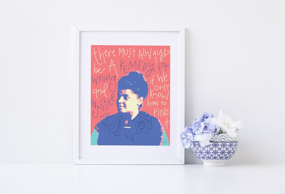 DIGITAL - Ida B Wells, Black Girl Magic, Black Lives Matter, Feminist Art, Civil Rights, Feminist Gift, Feminist, Girl Power