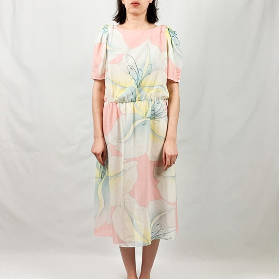 pastel vintage dress