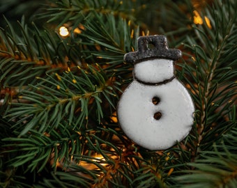 Baumschmuck Schneemann (4 Stück)