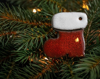 Tree Ornament Boots (4 pieces)