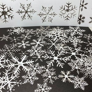 Just Snowflakes (60+ laser cut snowflakes)