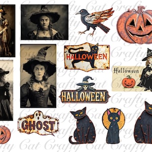 Cosas viejas de Halloween (descarga digital de 12 páginas)