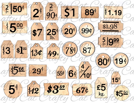 500 Étiquettes Prix Kraft Avec Ficelle – Lot XXL Pour Bijoux, Vêtements, Marchés & Ventes Éphémères