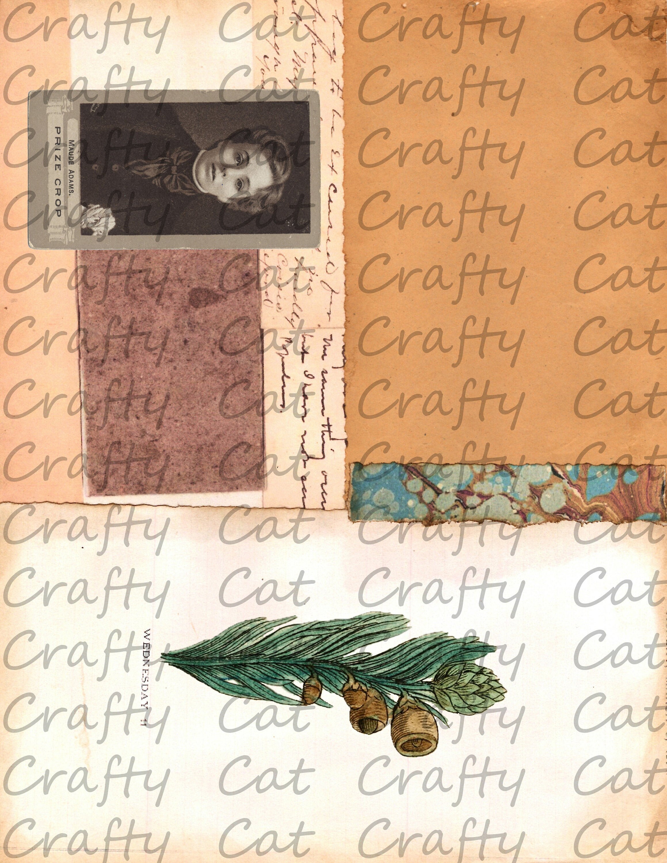 Old Paper Vol. 2 15 pages | Etsy