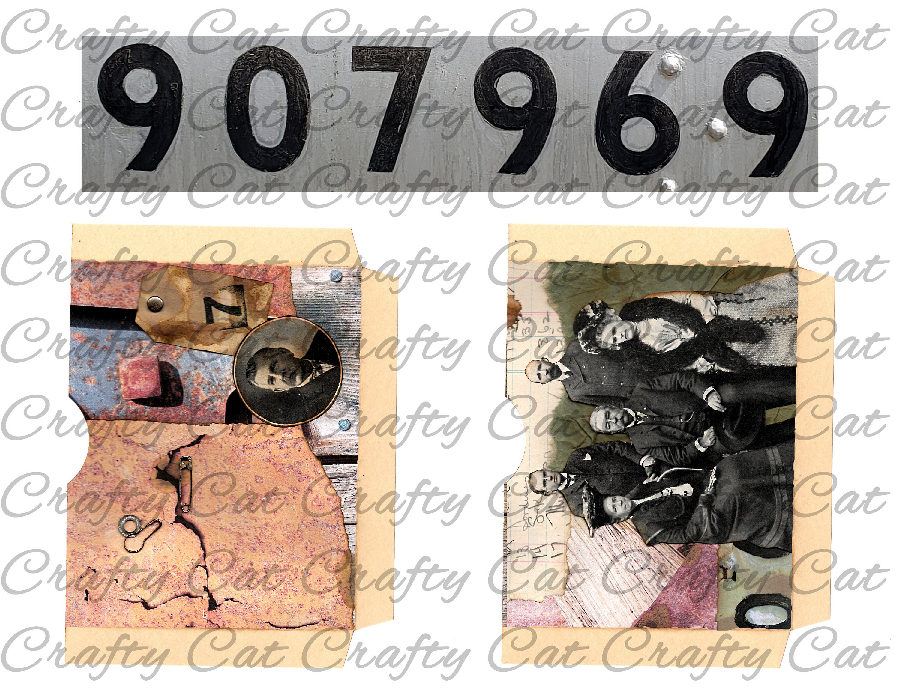 Rust and Numbers 17 Page Digital Download Not All Pages | Etsy