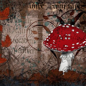 Fall Mushrooms a 20 page digital download image 5