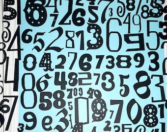 LASER CUT Numbers 2026 (set of 160+)