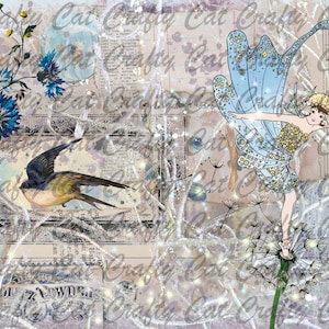 Wee Flower Fairies (a 24 page digital download)