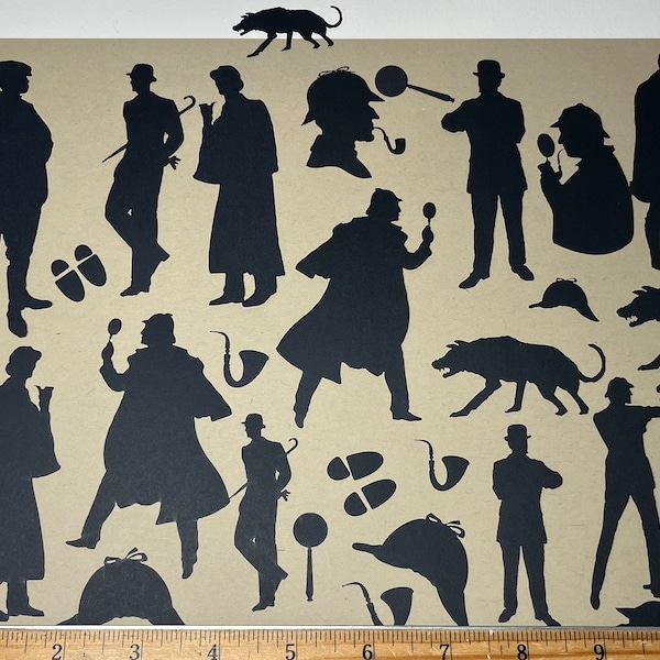 Sherlock Silhouettes (Set of 60+)