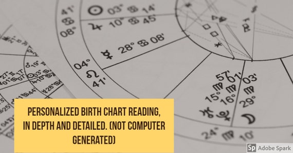 In Depth Natal Chart Reading