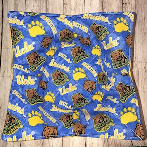 UCLA Bruins, Microwave bowl Cozy hot pad, Quilted, pot holder, Soup Bowl, Ice Cream Bowl, Plate Cozy