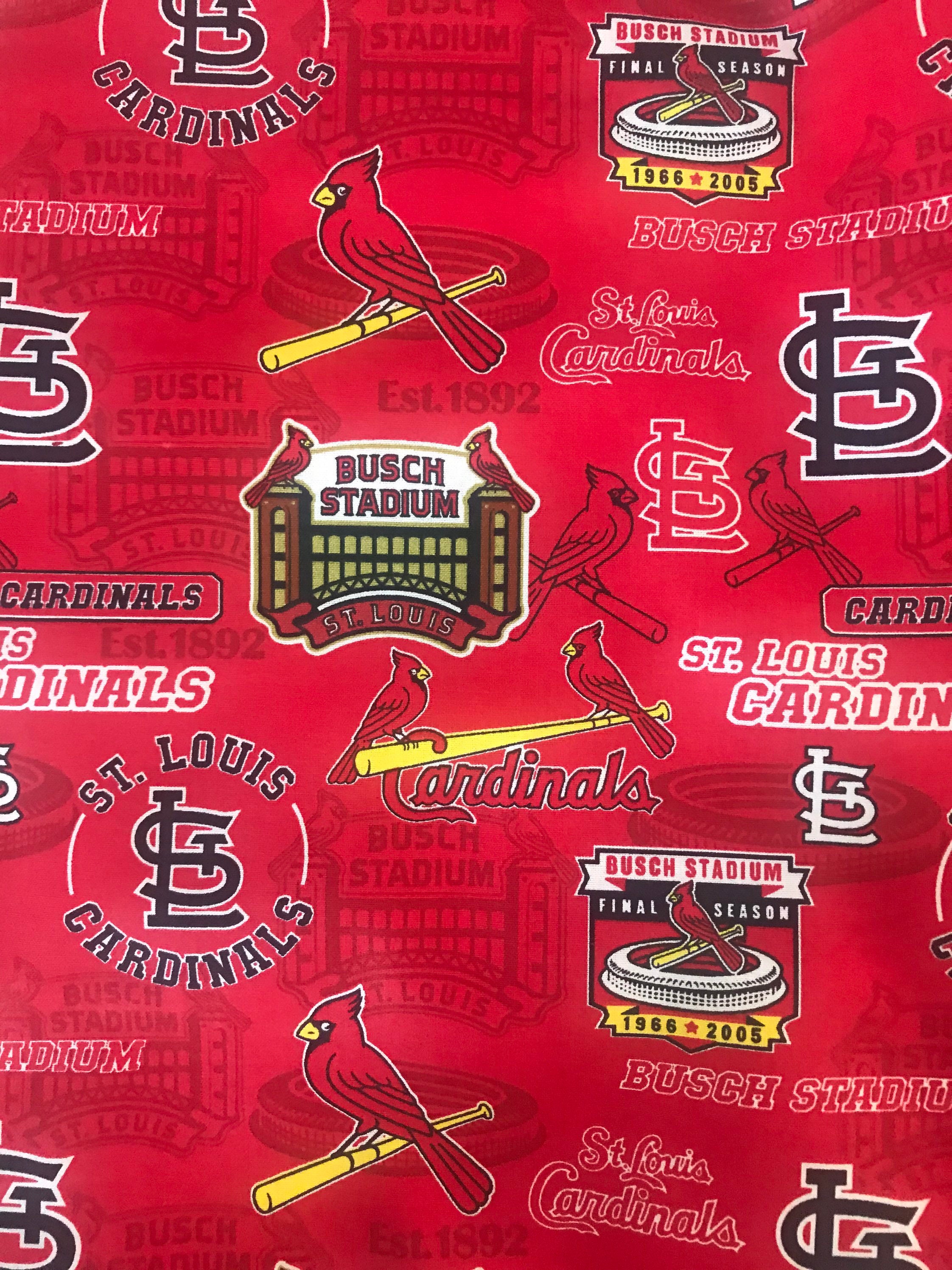 Cloth Face Mask, St. Louis Cardinals MLB, Reusable Face Cover, Quilting Cotton, Sports Fan