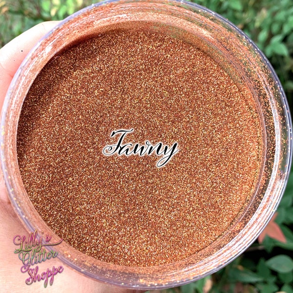 Light Brown  Holographic Fine Glitter, .008,  2 oz, Polyester Glitter, Tumbler Glitter, Brown Glitter, Brown Hologram, TAWNY