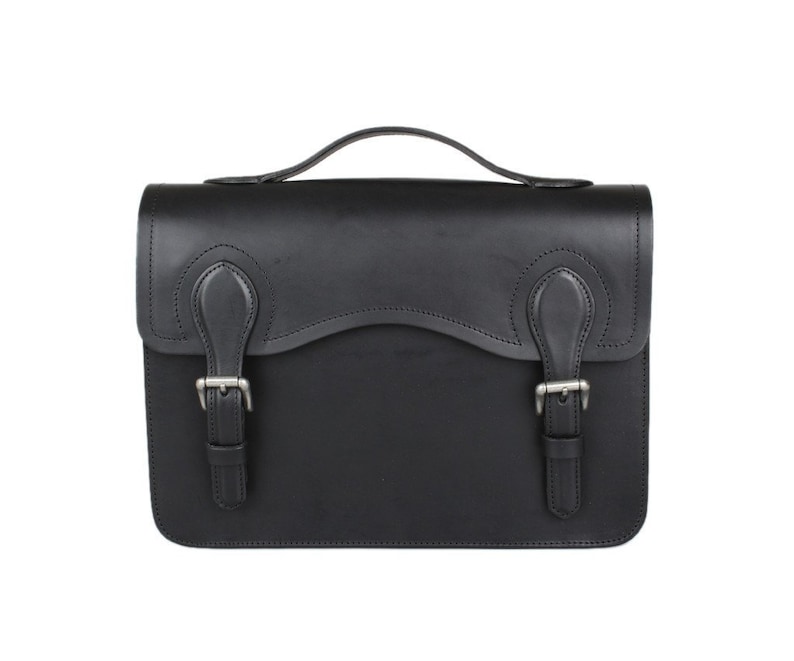 BlackCognacBrown Leather Messenger Bag Leather Satchel Leather hand bag.Messenger bag