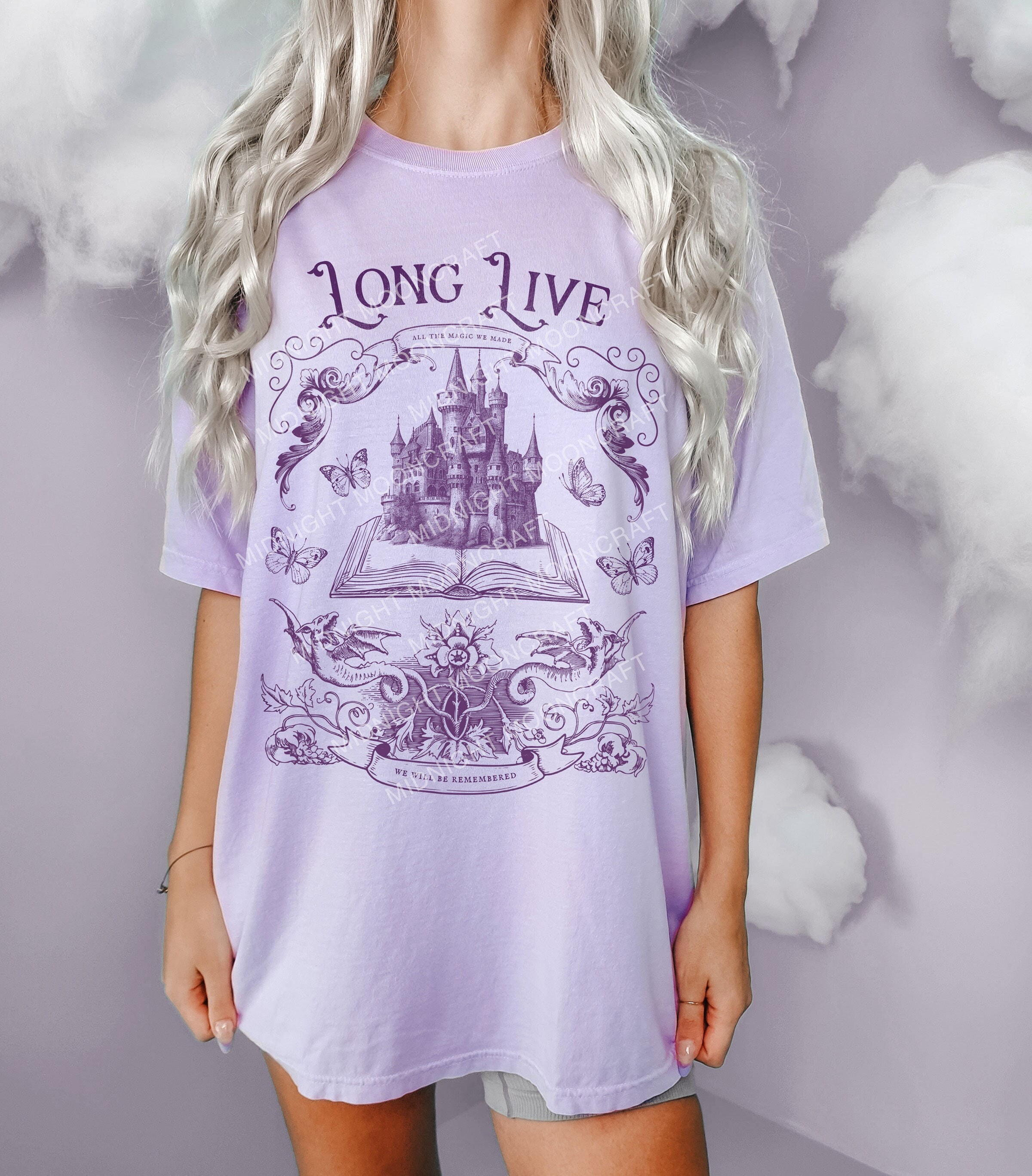 Long Live | Graphic Shirt | Merch, Lyrics, Concert, Dragons, Gift, Vintage, Unisex Tee