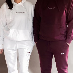 Embroidered Sweatpants: Invisible String Lyrics, Couple&#39;s Valentine&#39;s Day