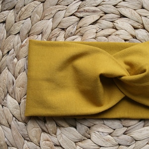 Turban-Haarband Organic in vielen Farben biologisch, fair, zero waste Bild 5