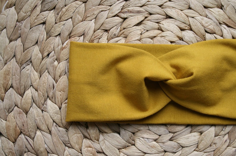 Turban-Haarband Organic in vielen Farben biologisch, fair, zero waste image 5