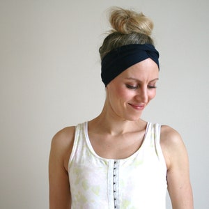 Doppelpack 2 Turban-Haarbänder Organic in vielen Farben biologisch, fair, nachhaltig, zero waste Geschenk für beste Freundin, Ostern Bild 7