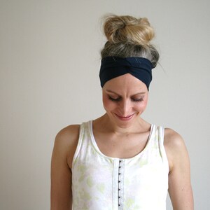 Turban-Haarband Organic in vielen Farben biologisch, fair, zero waste image 6