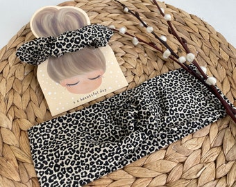 Set LEO LOVE Haarband & Scrunchie, Geschenkidee