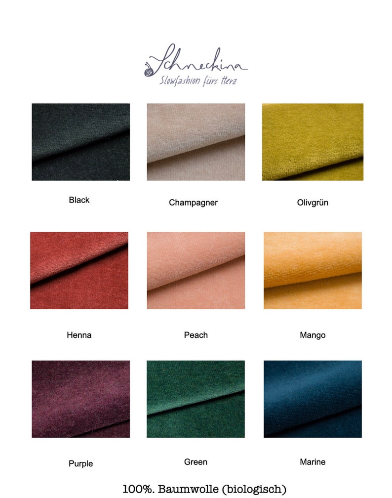 Turban-Stirnband Velvet BIO in verschiedenen Farben image 9