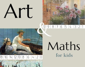 Art & Maths for kids 5 - 8 years old homeschool activity printable puzzles